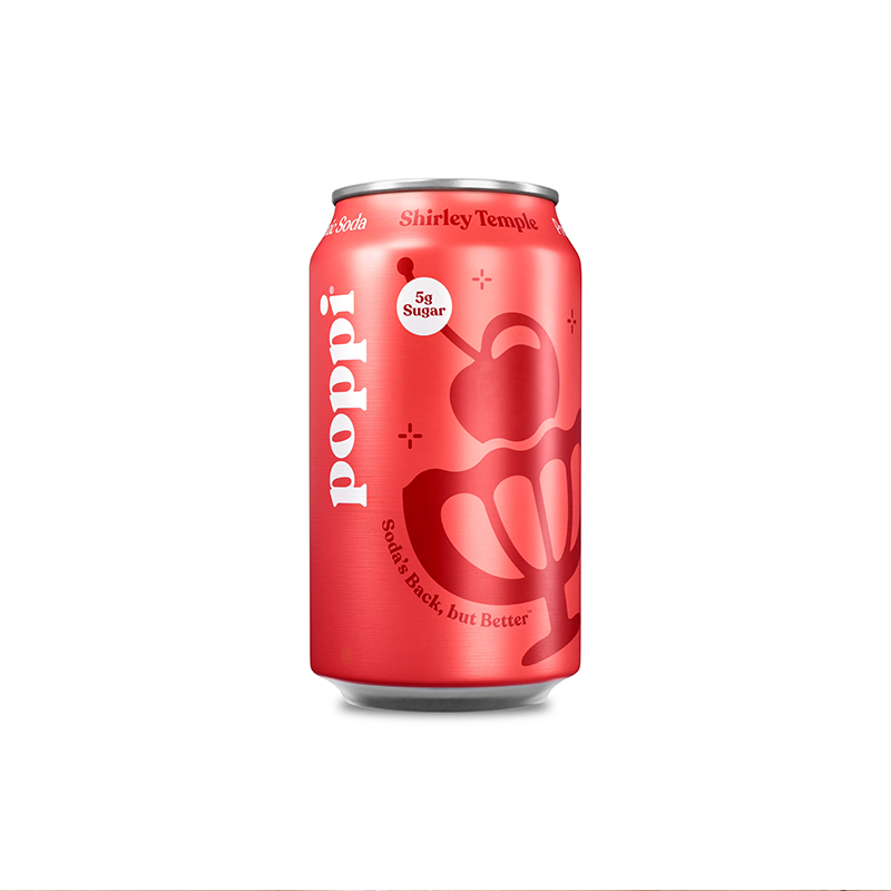 44 Poppi Shirley Temple 12fl.oz - Image 1