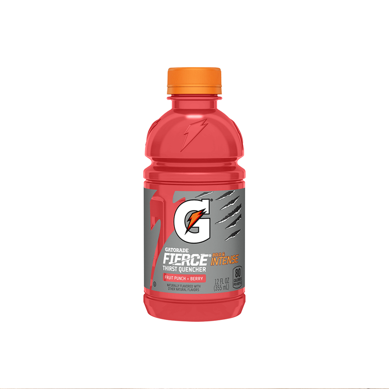 45 Gatorade Fierce Fruit Punch 12fl.oz - Image 1
