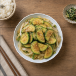 Sautéed Zucchini (Hobak Bokkeum)
