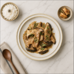 Stir-Fried King Oyster Mushroom (Saesongi Bokkeum)