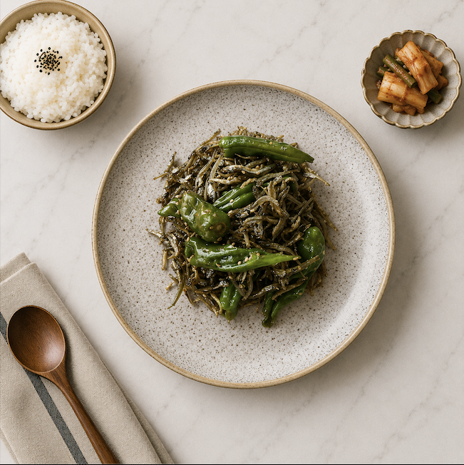 Screenshot 2026-07-11 at 2.08.45 AM Stir-Fried Shishito Pepper & Dried Anchovy - Image 1