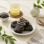 Black Rice & Mung Bean Rice Cake (Heukmi Nokdu)