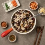 Wild Greens Rice (Sanchaebap)