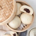 [Bok Mandu] Red Bean Steamed Buns 6 Pieces