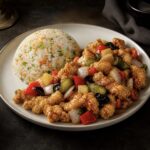 [Myeonjjam] Half Sweet & Sour Pork & Half Fried Rice (Tangbokbap)