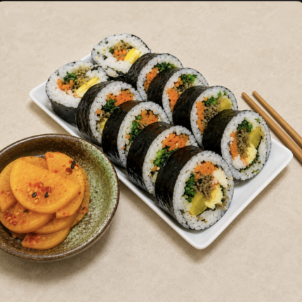 [바이트] 멸치 김밥