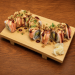 [바이트] 크런치 레인보우 롤