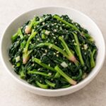 [찬] 시금치나물