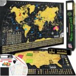 Scratch-Off World Map Poster